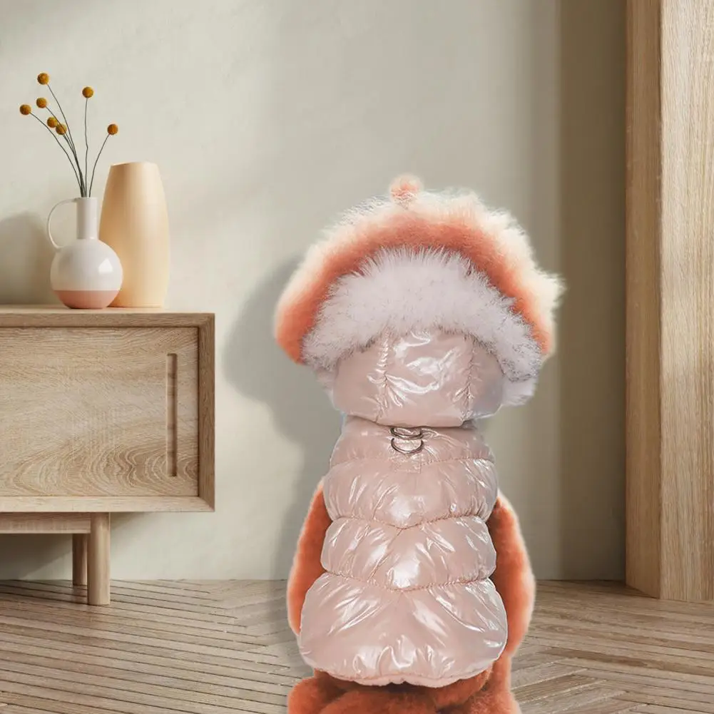 Pets Clothes Padded Snap Button with Tow Ring Comfortable Two Legged Keep Warm Soft Colorful Hoods Pet Coat for Outdoor
Pets Clothes Padded Snap Button with Tow Ring Comfortable Two Legged Keep Warm Soft Colorful Hoods Pet Coat for Outdoor
