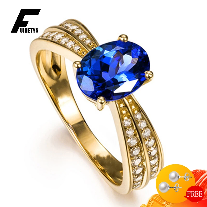 Trendy Rings 925 Silver Jewelry Oval Sapphire Zircon Gemstone Gold Color Finger Ring for Women Wedding Engagement Party Ornament
Trendy Rings 925 Silver Jewelry Oval Sapphire Zircon Gemstone Gold Color Finger Ring for Women Wedding Engagement Party Ornament