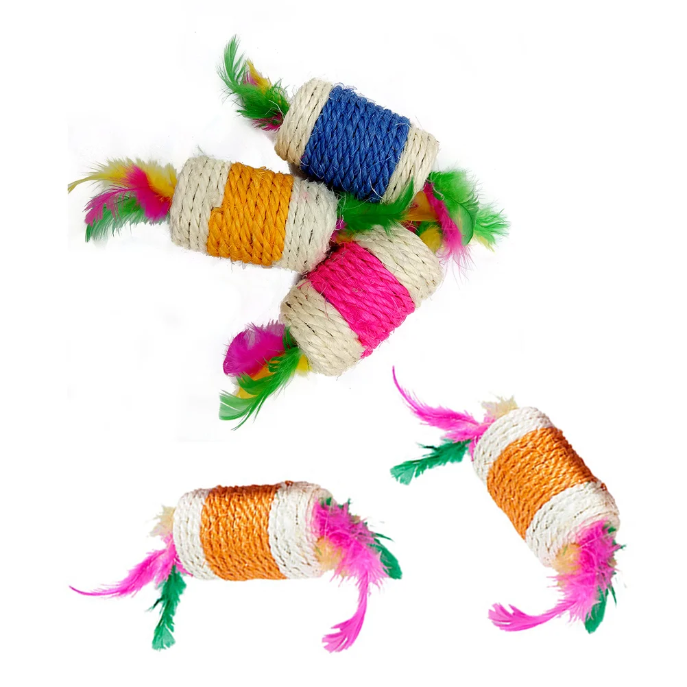 5Pcs Toy Cat Teasing Roller Toy Interactive Pet Toy Cat Interactive Plaything Cat Toys for Gift Family Indoor Friends Fashion
5Pcs Toy Cat Teasing Roller Toy Interactive Pet Toy Cat Interactive Plaything Cat Toys for Gift Family Indoor Friends Fashion