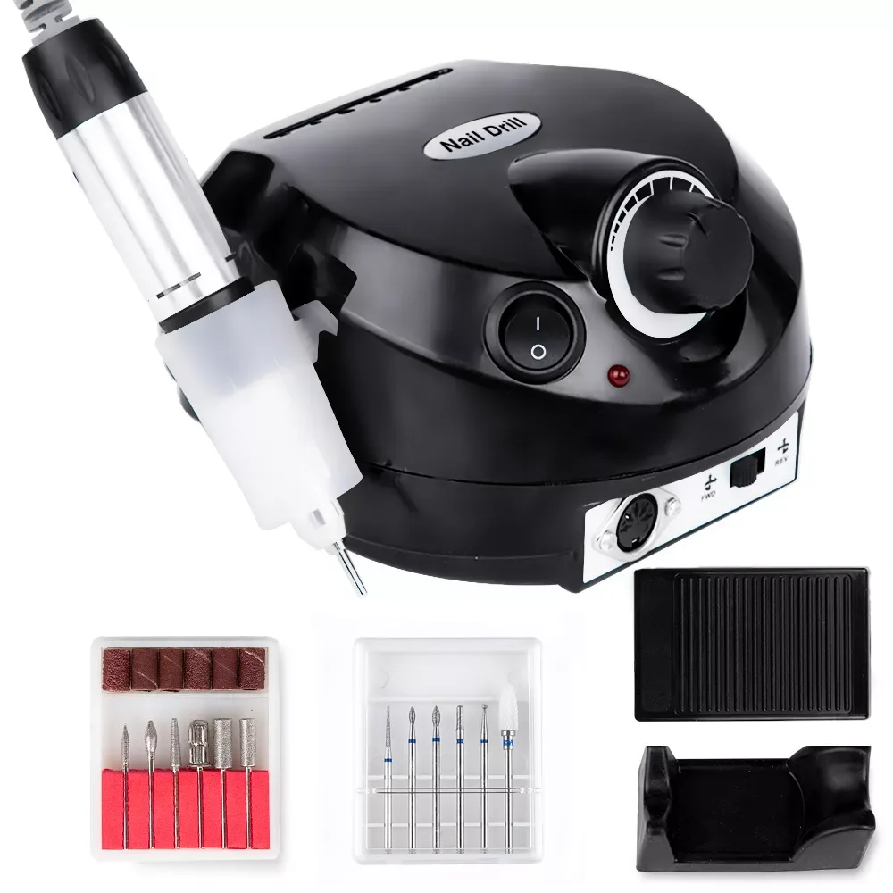 Electric Nail Drill Machine Electric Manicure Machine Drills Accessory Pedicure Kit 35000/20000 RPM Nail Drill Bit Nail Tools
Electric Nail Drill Machine Electric Manicure Machine Drills Accessory Pedicure Kit 35000/20000 RPM Nail Drill Bit Nail Tools