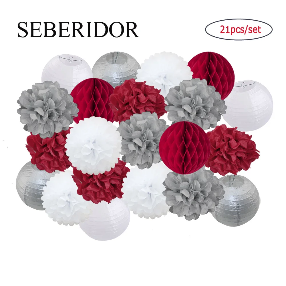 Набор бумажных фонариков для вечеринки
Набор бумажных фонариков для вечеринки