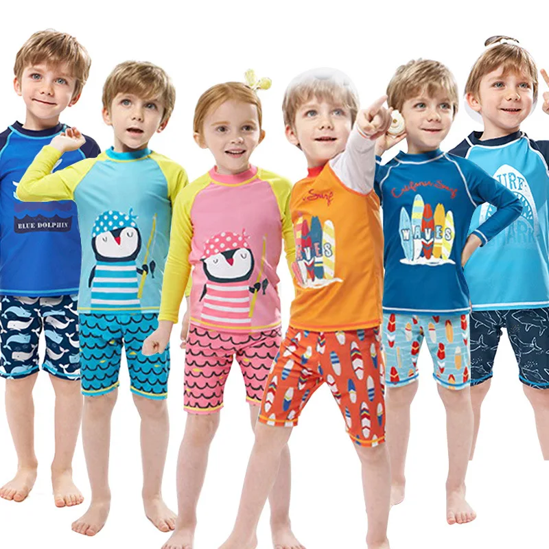 Cartoon 3pcs Boys Swimsuit With Swim Cap Kids boys Swimming Custume Children Swimwear Rash Guard Beach Wear Boys Bathing Suit
Cartoon 3pcs Boys Swimsuit With Swim Cap Kids boys Swimming Custume Children Swimwear Rash Guard Beach Wear Boys Bathing Suit