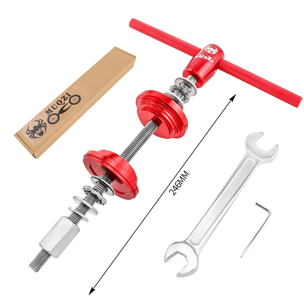 Bicycle Headset Installation Tool Center Axle Bearing Bowl Press-In Tool 246mm Outdoor MTB Road Bike Repair Maintenance Tool
Bicycle Headset Installation Tool Center Axle Bearing Bowl Press-In Tool 246mm Outdoor MTB Road Bike Repair Maintenance Tool