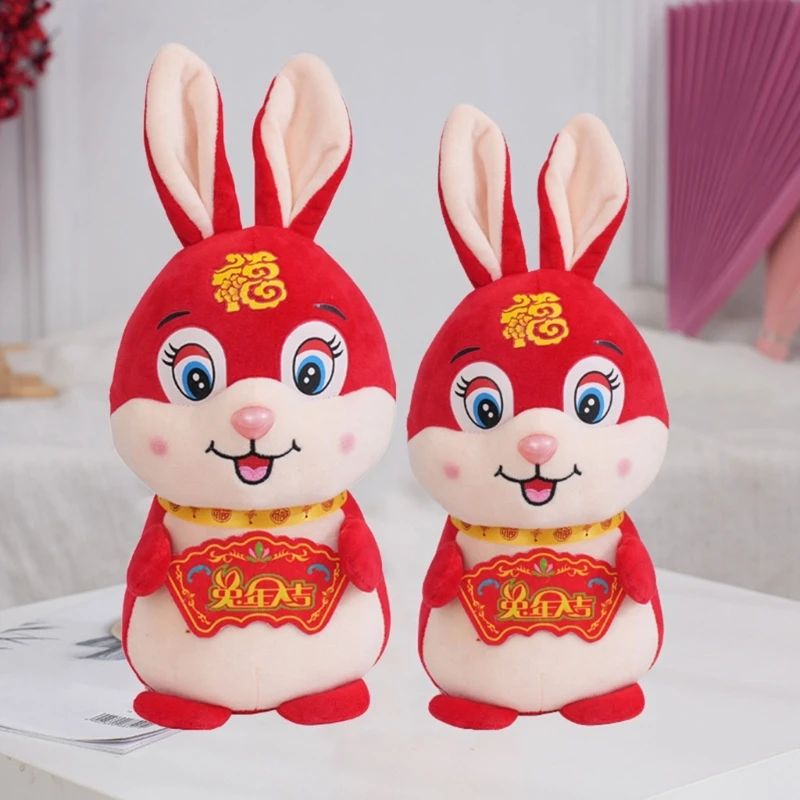 Новогодние милые куклы с красным кроликом 2023, декоративный подарок, товары для дома, для общежития, декор детской комнаты
Новогодние милые куклы с красным кроликом 2023, декоративный подарок, товары для дома, для общежития, декор детской комнаты