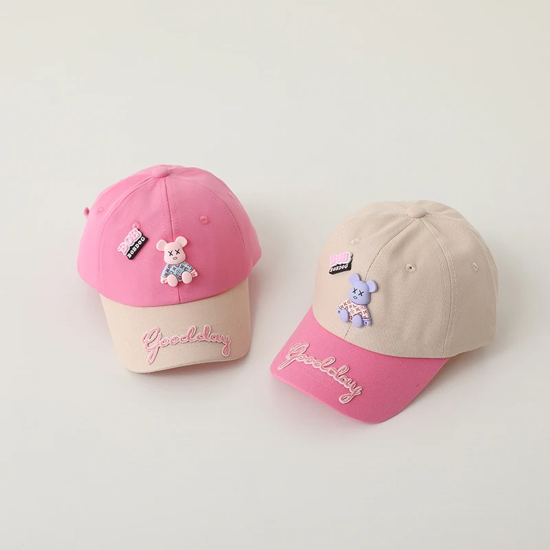 Autumn Cotton Baby Hat For Kids Adjustable Children's Baseball Cap Cute Catroon Bear Kids Peaked Cap Gorras 아기모자
Autumn Cotton Baby Hat For Kids Adjustable Children's Baseball Cap Cute Catroon Bear Kids Peaked Cap Gorras 아기모자