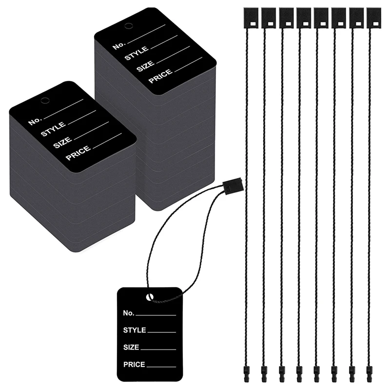1000Pcs Price Tags And Hang Tag String, Marking Tags Unstrung Coupon Tags Store Tags Clothing Tags And Nylon String Snap 
1000Pcs Price Tags And Hang Tag String, Marking Tags Unstrung Coupon Tags Store Tags Clothing Tags And Nylon String Snap