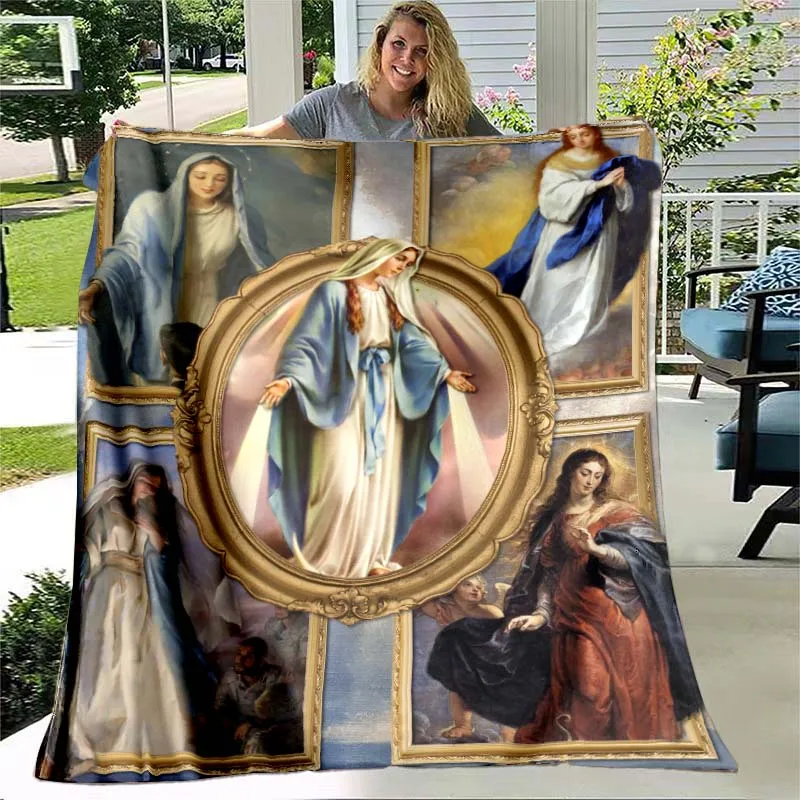 Virgin Mary Christian Lightweight Comfortable Soft Breathable Ultra Warm Blanket Bedding Travel Bedding
Virgin Mary Christian Lightweight Comfortable Soft Breathable Ultra Warm Blanket Bedding Travel Bedding