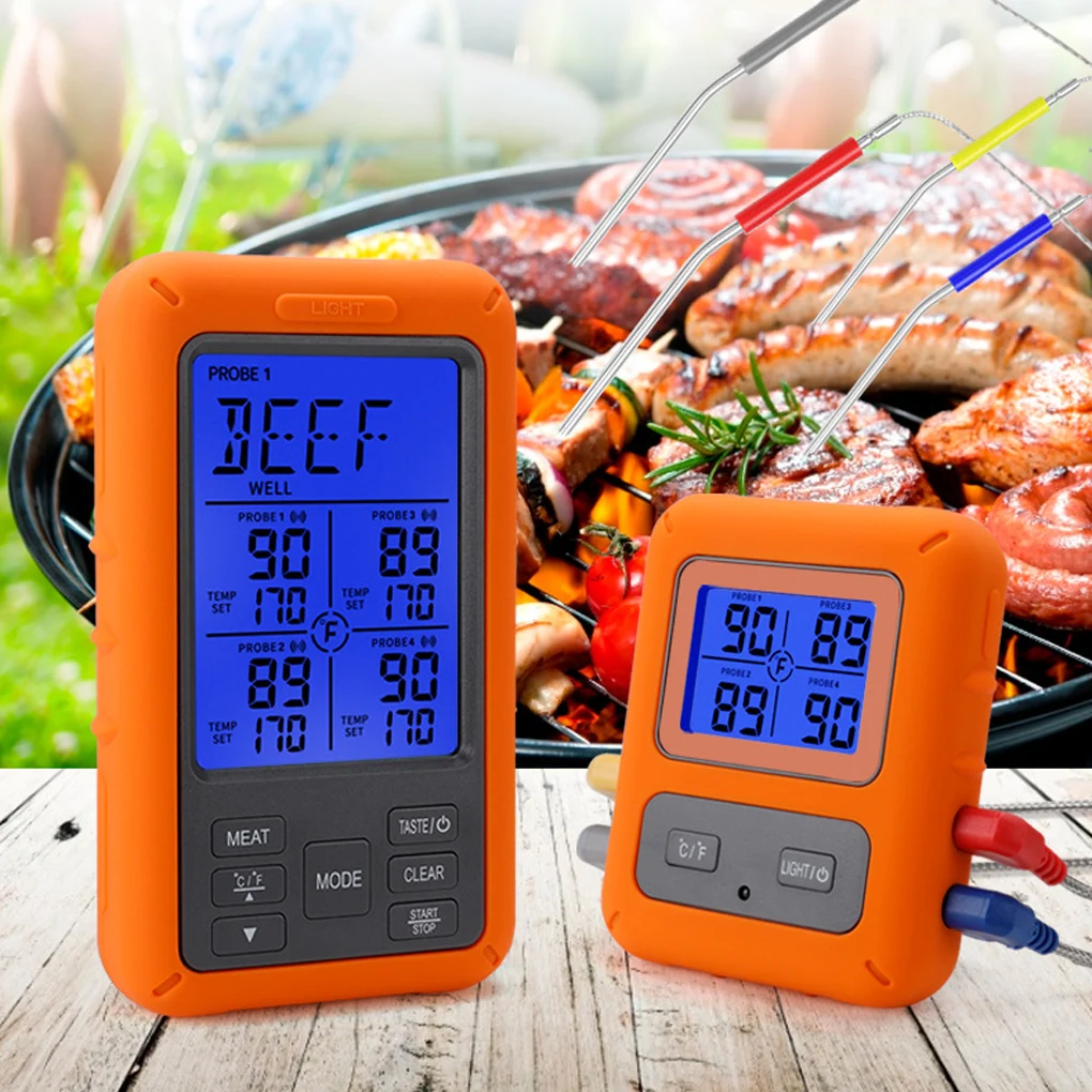 Digital Meat Thermometer Yellow New-style High-ranking Unique Design Professional Use Interesting Finds for Food
Digital Meat Thermometer Yellow New-style High-ranking Unique Design Professional Use Interesting Finds for Food