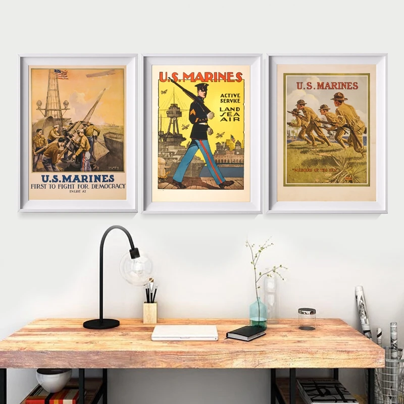 Vintage World War 1 American Propaganda Posters and Prints Army Recruitment Wall Pictures Art Canvas Painting Bar Home Decor
Vintage World War 1 American Propaganda Posters and Prints Army Recruitment Wall Pictures Art Canvas Painting Bar Home Decor