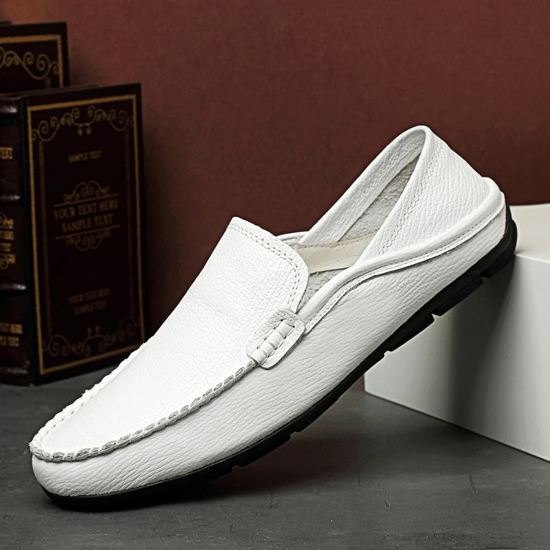 Black Half Shoes For Men Summer Genuine Leather Mens half Slippers High Quality Non-slip Casual Loafers Outdoor Breathable Mules
Black Half Shoes For Men Summer Genuine Leather Mens half Slippers High Quality Non-slip Casual Loafers Outdoor Breathable Mules