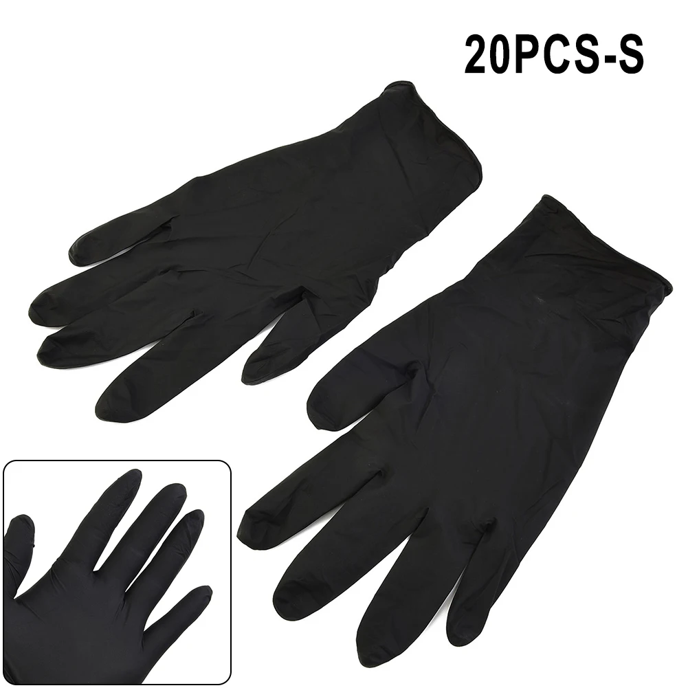 Hand Tool Kitchen Disposable Gloves Maintenance Pure Nitrile Rubber (Latex Free) Protective Equipment Alkali Resist Black 20 Pcs
Hand Tool Kitchen Disposable Gloves Maintenance Pure Nitrile Rubber (Latex Free) Protective Equipment Alkali Resist Black 20 Pcs