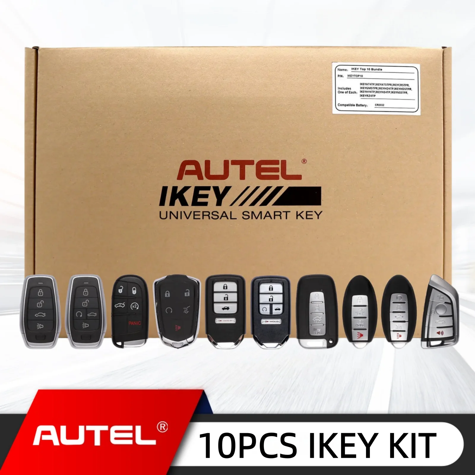 Наборы из 10 шт. Autel, смарт-ключи IKEY IKEYAT004CL AT005BL CL005AL GM005AL HD004AL HY004AL NS004AL NS005AL BW004AL
Наборы из 10 шт. Autel, смарт-ключи IKEY IKEYAT004CL AT005BL CL005AL GM005AL HD004AL HY004AL NS004AL NS005AL BW004AL