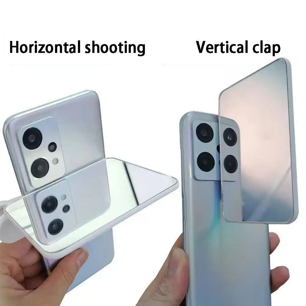 Smartphone Camera Mirror Reflection Clip Kit For All Phone Models Perfect Tool For Photographers Phone Reflection Shooting Clip
Smartphone Camera Mirror Reflection Clip Kit For All Phone Models Perfect Tool For Photographers Phone Reflection Shooting Clip