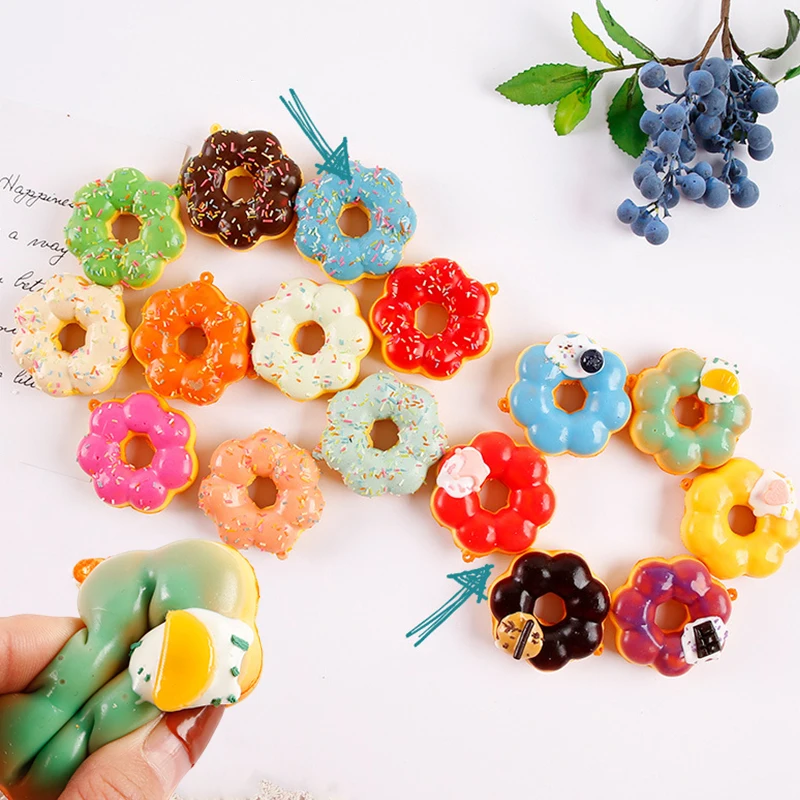 Fidget Toys Squishy Kawaii Simulation Donut Cake Anti-Stress Squeeze Toy Slow Rising Stress Reliever Party Decoration Ornaments
Fidget Toys Squishy Kawaii Simulation Donut Cake Anti-Stress Squeeze Toy Slow Rising Stress Reliever Party Decoration Ornaments