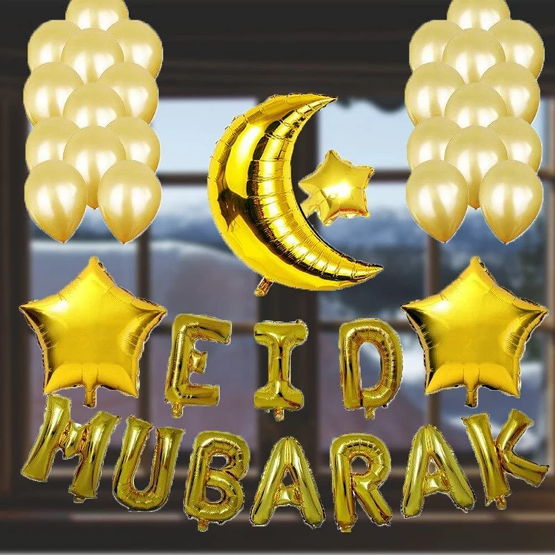 Decor Gold Silver Balloons Eid And Ramadan Decorations Home Ramadan Kareem Decor Islamic Muslim Eid Party Supplies
Decor Gold Silver Balloons Eid And Ramadan Decorations Home Ramadan Kareem Decor Islamic Muslim Eid Party Supplies