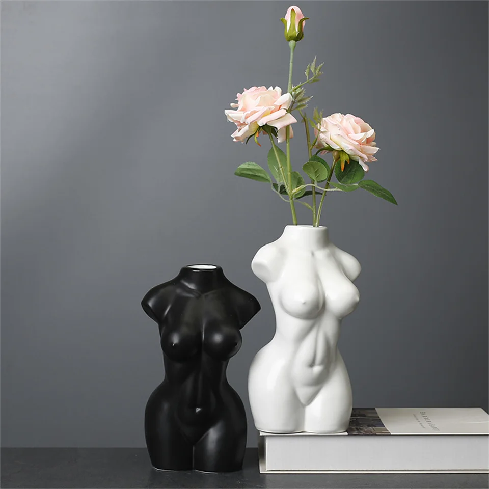 Nordic Creative Abstract Vase Ceramic Body Art Plant Pot Living Room Desktop Decoration Office Ornaments Home Accessories Decor
Nordic Creative Abstract Vase Ceramic Body Art Plant Pot Living Room Desktop Decoration Office Ornaments Home Accessories Decor