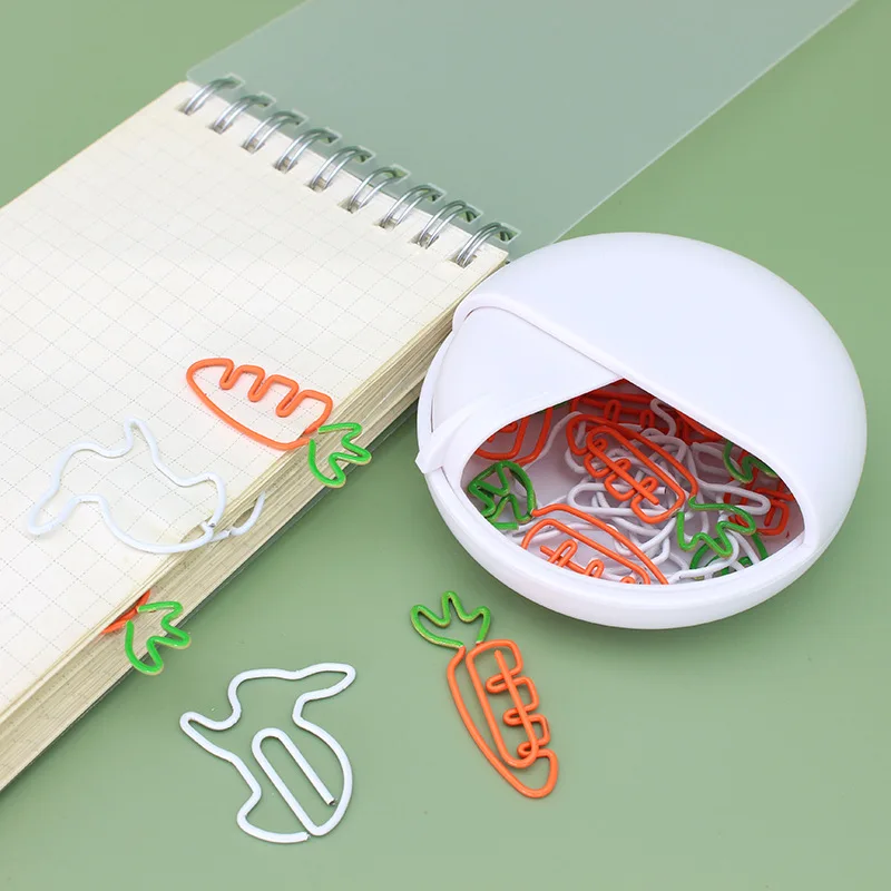 6-color rotating blind box paper clip color creative paper clip cute cartoon paper clip 16 pieces/box
6-color rotating blind box paper clip color creative paper clip cute cartoon paper clip 16 pieces/box