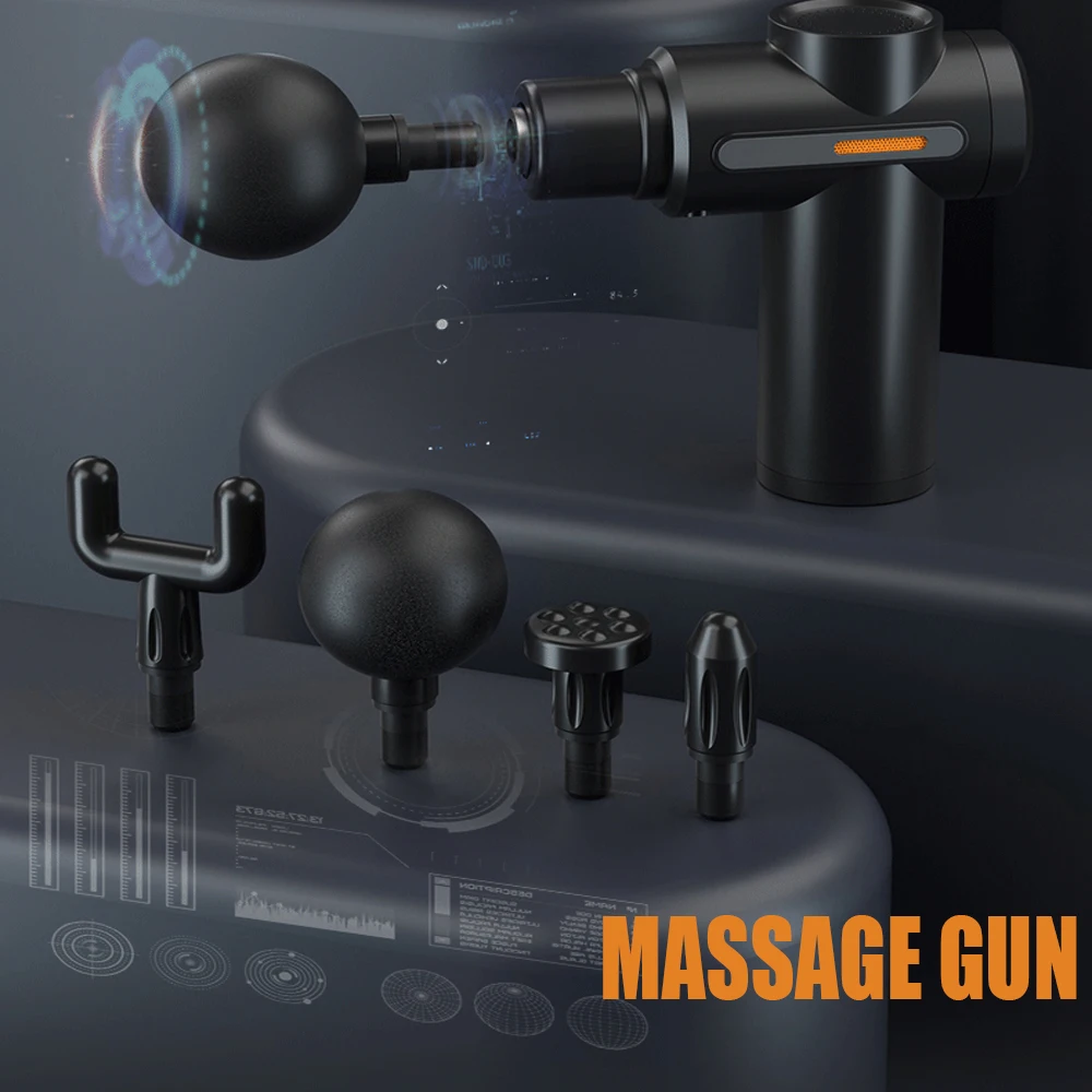 Fascia Gun Deep Tissue Muscle Massage Gun High frequency Massage Gun Therapy Gun for Fitness Exercising Relaxation Slimming
Fascia Gun Deep Tissue Muscle Massage Gun High frequency Massage Gun Therapy Gun for Fitness Exercising Relaxation Slimming