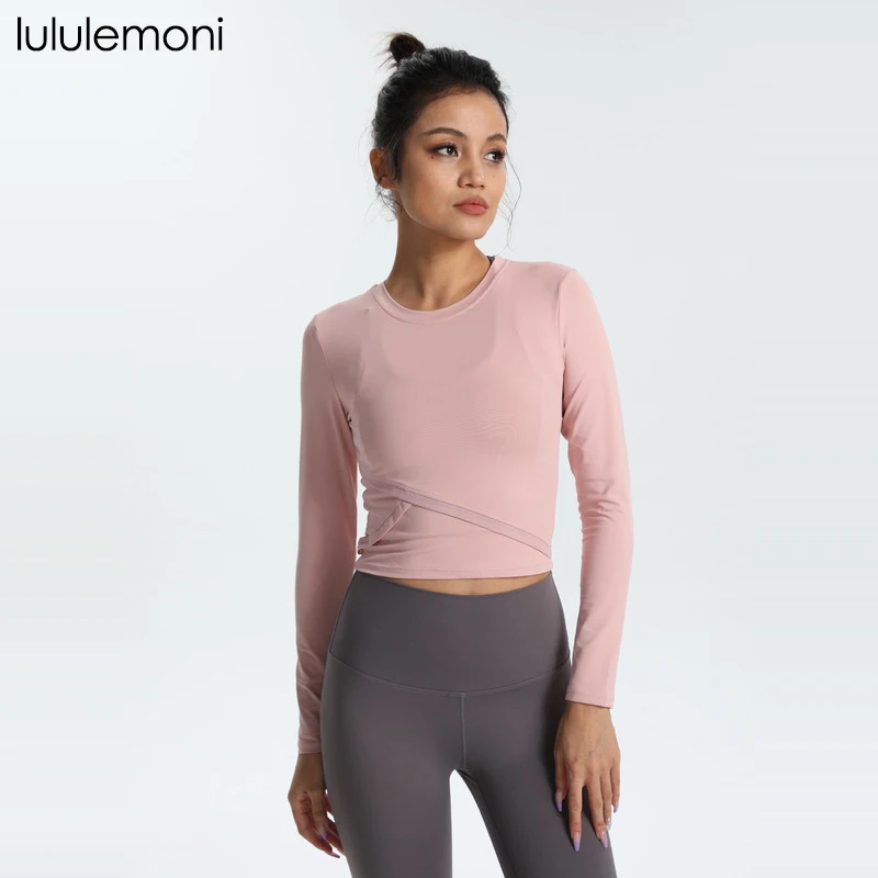 lululemoni Yoga Suit Women Long Sleeved Quick Drying Clothes Sports T-Shirt Fitness Suit Tight Fitting Slimming Running Top
lululemoni Yoga Suit Women Long Sleeved Quick Drying Clothes Sports T-Shirt Fitness Suit Tight Fitting Slimming Running Top