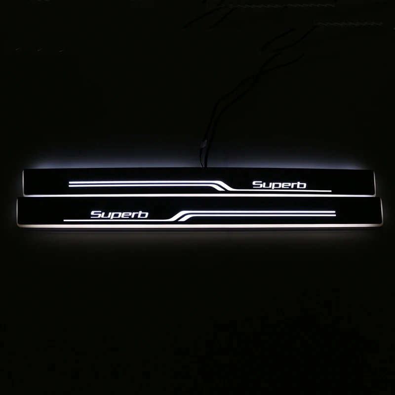 LED Car Scuff Plate Trim Pedal Door Sill Pathway Moving Welcome Light For Skoda Superb Car Accessories Interior 2022 2023
LED Car Scuff Plate Trim Pedal Door Sill Pathway Moving Welcome Light For Skoda Superb Car Accessories Interior 2022 2023