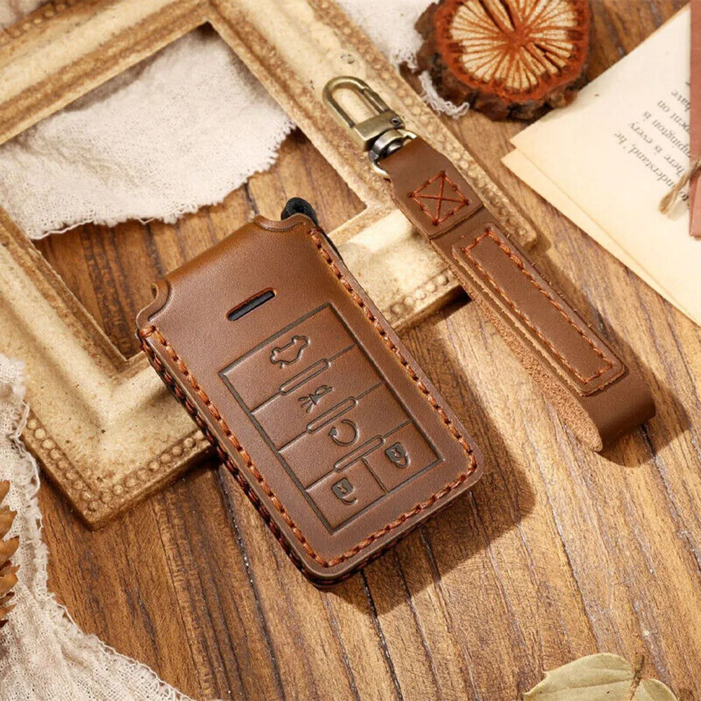 Leather Car Remote Key Fob Cover Case Shell For Cadillac For Escalade XTS Car Key Cover Case Bag Protector Accessories
Leather Car Remote Key Fob Cover Case Shell For Cadillac For Escalade XTS Car Key Cover Case Bag Protector Accessories