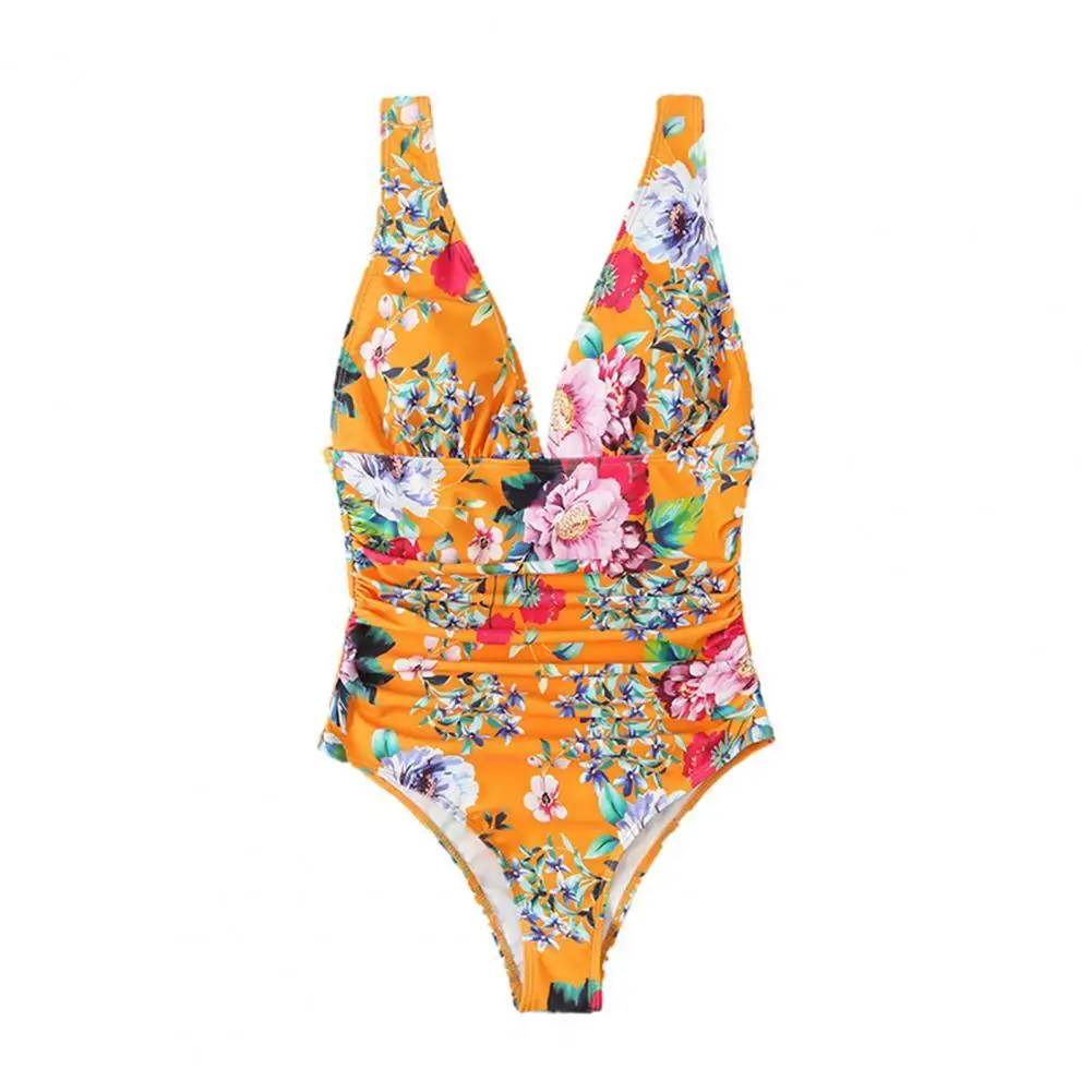 Comfortable Colorfast High Cut Floral Print Summer Female Bikini for Water Sports
Comfortable Colorfast High Cut Floral Print Summer Female Bikini for Water Sports