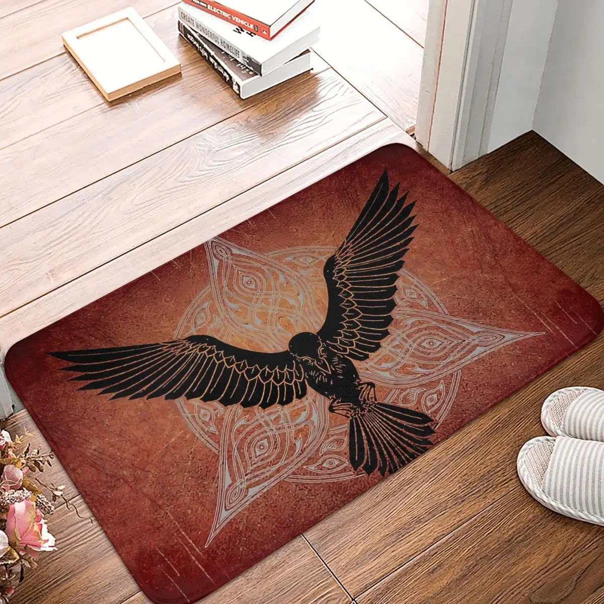 Viking Anti-Slip Doormat Bath Mat Pair Of Wing Balcony Carpet Welcome Rug Indoor Decorative
Viking Anti-Slip Doormat Bath Mat Pair Of Wing Balcony Carpet Welcome Rug Indoor Decorative