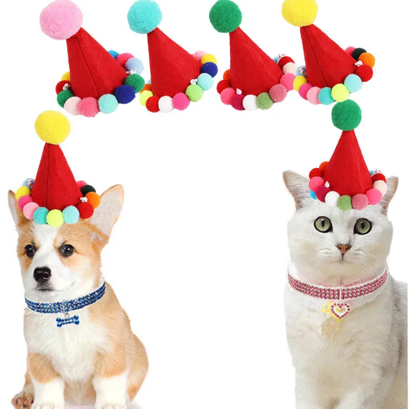 Pet Christmas Hat Cute Cat Dog Headgear Halloween Hat Cosplay PhotoProp Kitten Headwear Supplies New Year Pet Gift Cat Supplies
Pet Christmas Hat Cute Cat Dog Headgear Halloween Hat Cosplay PhotoProp Kitten Headwear Supplies New Year Pet Gift Cat Supplies
