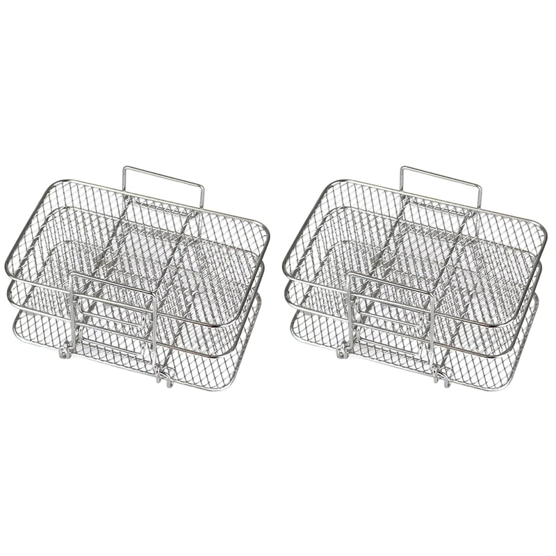 2X Air Fryer Rack For Ninja Dual Air Fryer 304 Stainless Steel Multi-Layer Dehydrator Rack Toast Rack Air Fryer
2X Air Fryer Rack For Ninja Dual Air Fryer 304 Stainless Steel Multi-Layer Dehydrator Rack Toast Rack Air Fryer