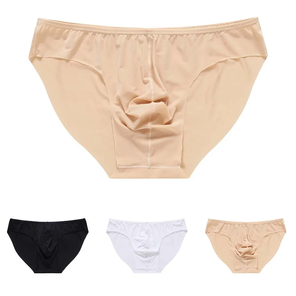 Men's Seamless Sports Breathable Ice Silk Underwear Thin Sexy Low Waist Tight Transparent Briefs One Piece Ultra-thin Underpants
Men's Seamless Sports Breathable Ice Silk Underwear Thin Sexy Low Waist Tight Transparent Briefs One Piece Ultra-thin Underpants