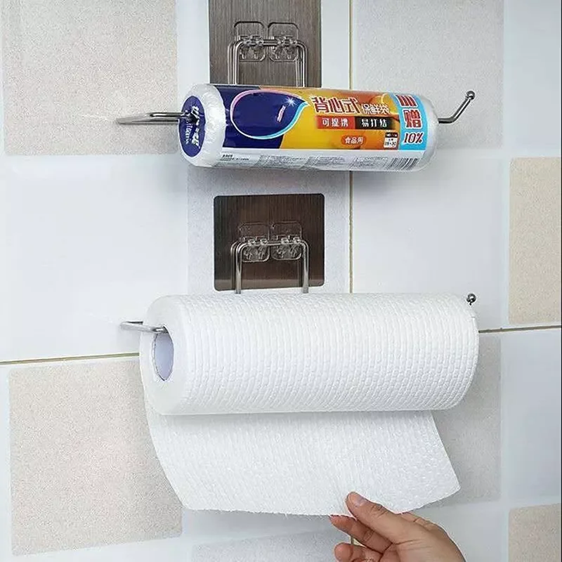 27cm Kitchen Rag Paper Storage Rack Toilet Paper Holder Hanger Tissue Roll Towel Rack Bathroom Toilet Sink Door Hanging Hook
27cm Kitchen Rag Paper Storage Rack Toilet Paper Holder Hanger Tissue Roll Towel Rack Bathroom Toilet Sink Door Hanging Hook