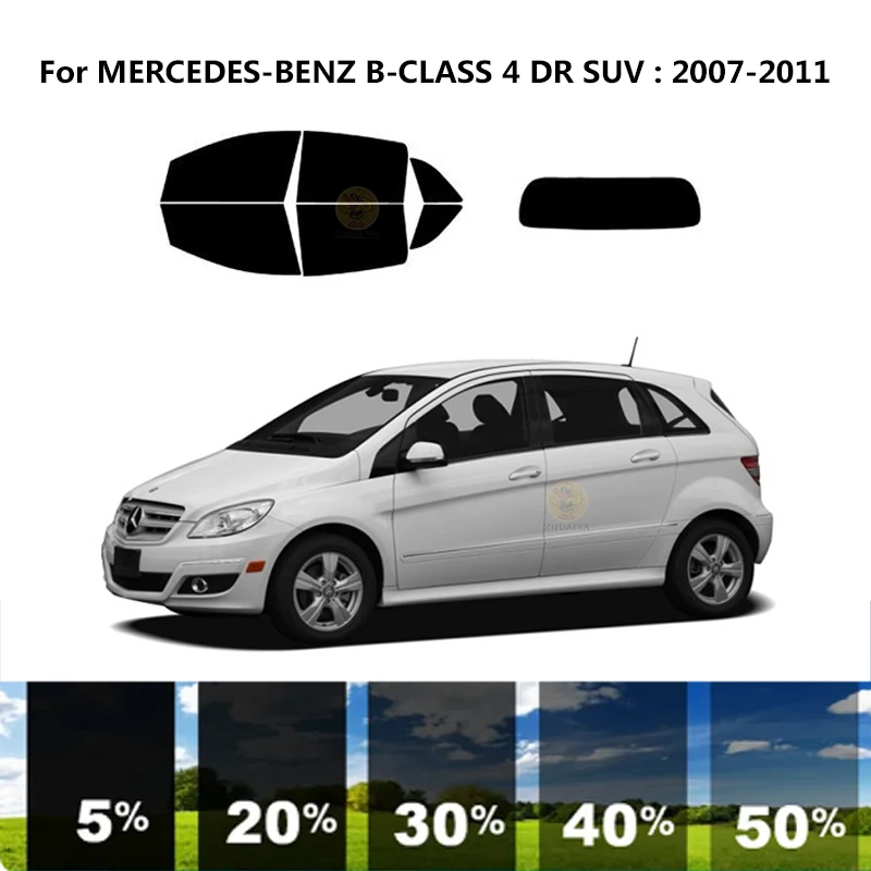 Precut nanoceramics car UV Window Tint Kit Automotive Window Film For MERCEDES-BENZ B-CLASS 4 DR SUV 2007-2011
Precut nanoceramics car UV Window Tint Kit Automotive Window Film For MERCEDES-BENZ B-CLASS 4 DR SUV 2007-2011