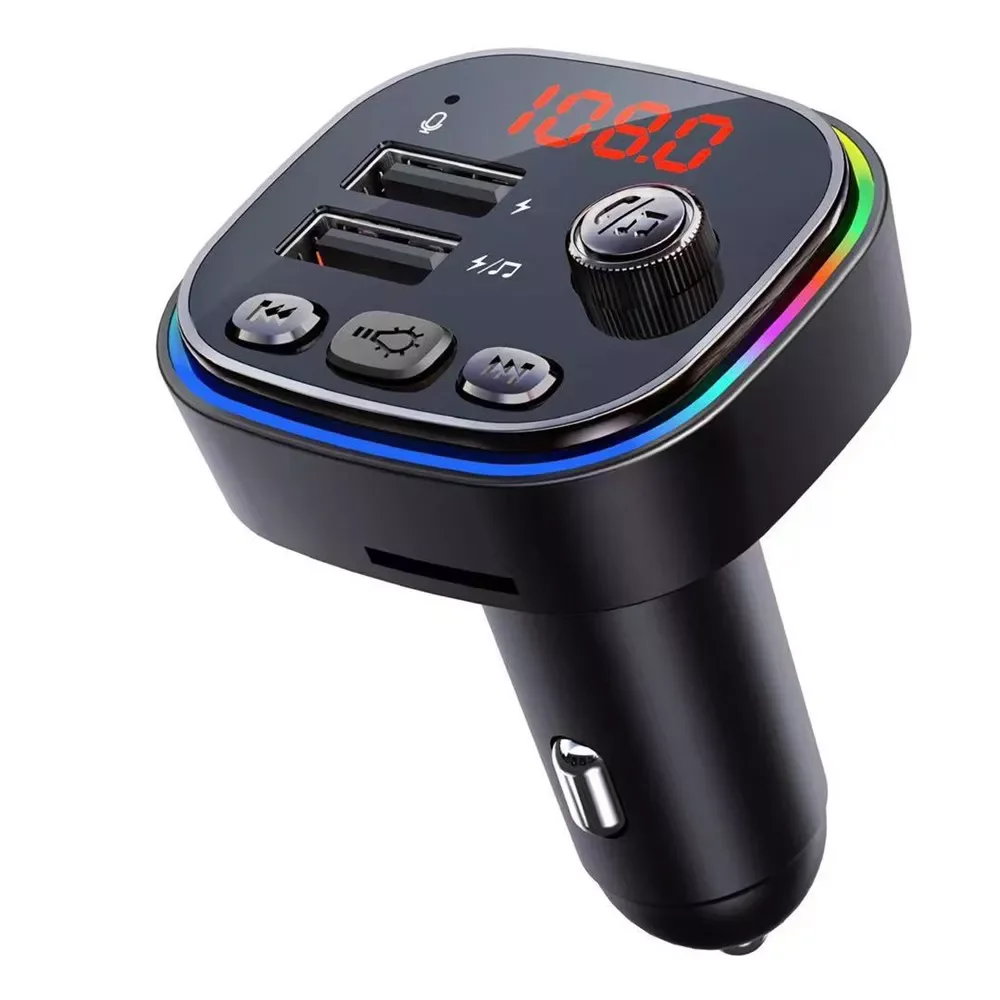 FM Transmitter Car Wireless Bluetooth 5.0 FM Radio Modulator Car Kit 3.1A USB Car Charger Handsfree Aux Audio MP3 Player
FM Transmitter Car Wireless Bluetooth 5.0 FM Radio Modulator Car Kit 3.1A USB Car Charger Handsfree Aux Audio MP3 Player