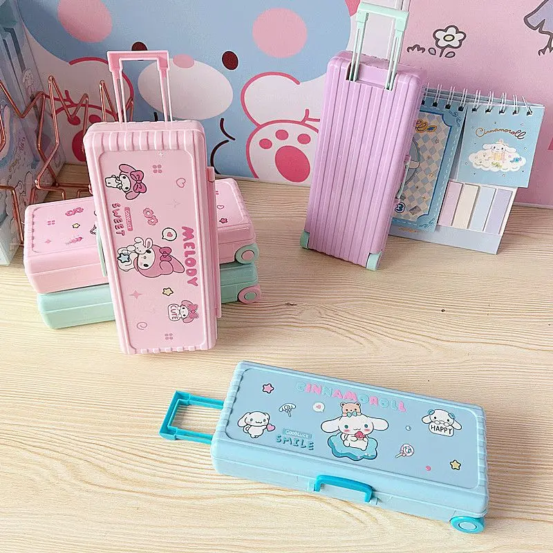 Kawaii Sanrio Stationery Box Hello Kittys Accessories Anime Pencil Case Portable School Supplies Storage Box Toys for Girls Gift
Kawaii Sanrio Stationery Box Hello Kittys Accessories Anime Pencil Case Portable School Supplies Storage Box Toys for Girls Gift