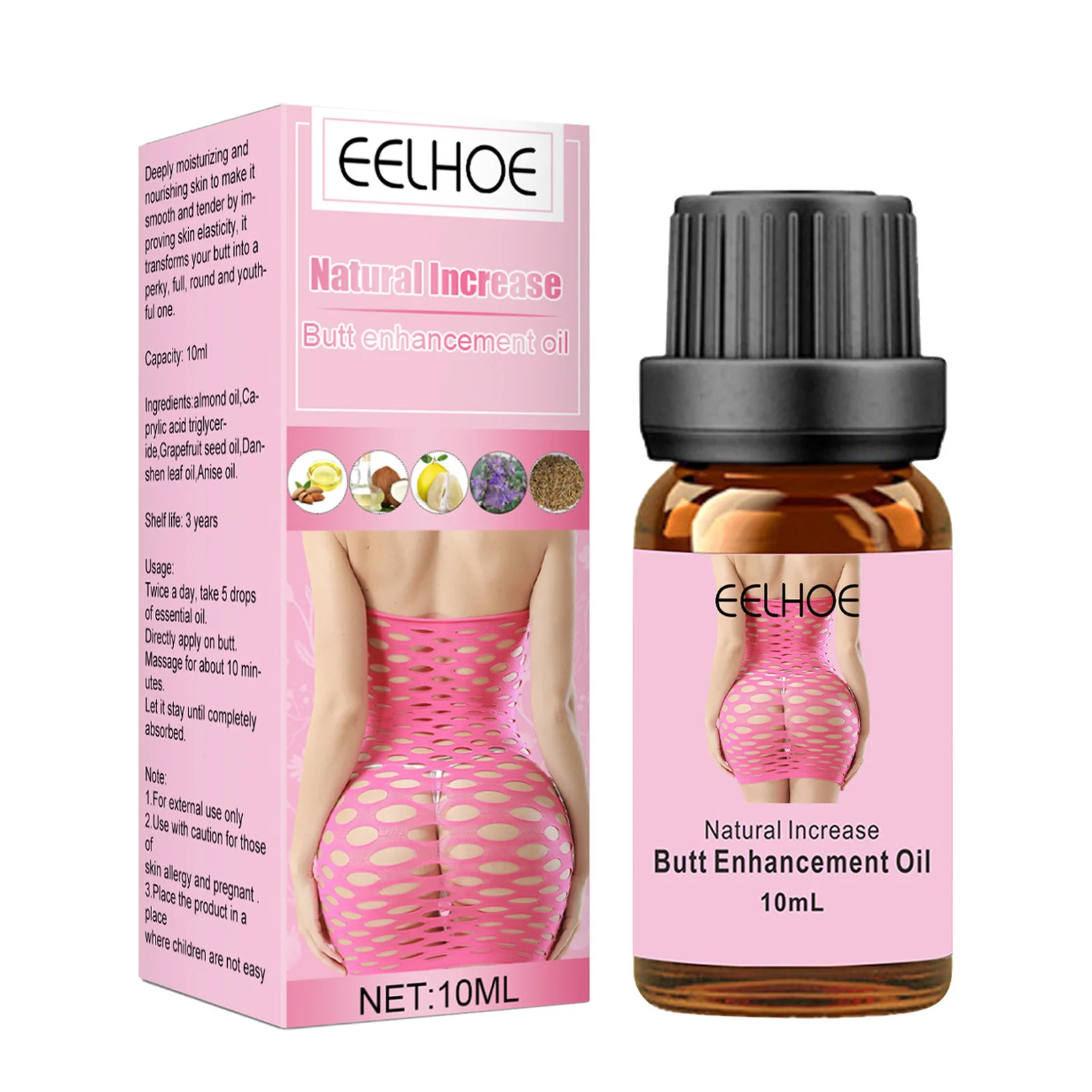 Hiplift Buttocks Organic Essential Oil Butt Cream For Firmer Buttock Natural Herbal Hip Lift Up Massage Oil Hip Butt Firm
Hiplift Buttocks Organic Essential Oil Butt Cream For Firmer Buttock Natural Herbal Hip Lift Up Massage Oil Hip Butt Firm