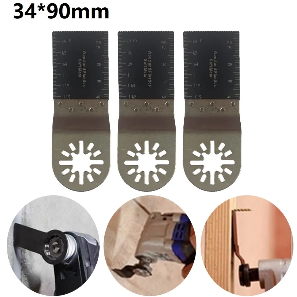 34mm Black Universal Oscillating Multi Tool Saw Blade For Metal Wood Cutting Diamond Disc For Ceramics Multi-tool Spare Blade
34mm Black Universal Oscillating Multi Tool Saw Blade For Metal Wood Cutting Diamond Disc For Ceramics Multi-tool Spare Blade
