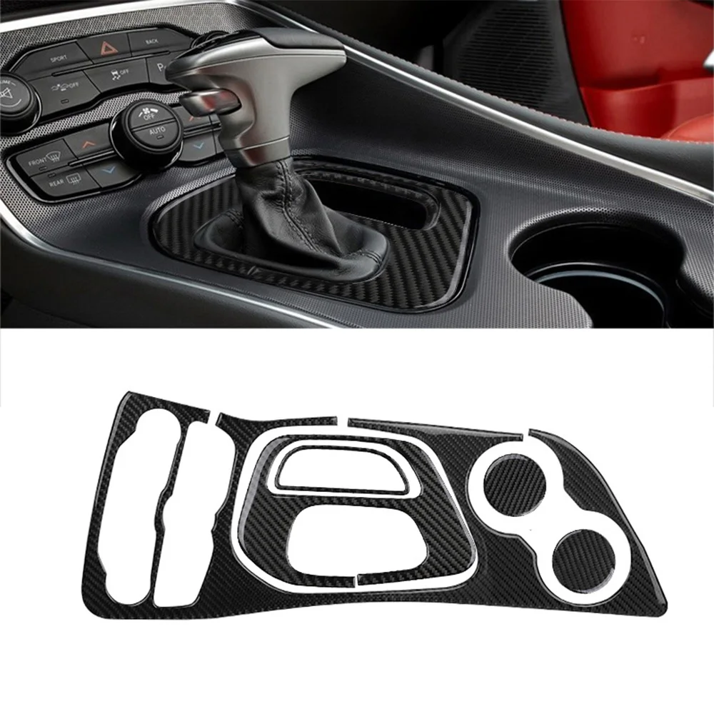 Car Central Control Gear Shift Storage Box Panel Trim Carbon Fiber Sticker For Dodge Challenger 2015-2020 Auto Accessories
Car Central Control Gear Shift Storage Box Panel Trim Carbon Fiber Sticker For Dodge Challenger 2015-2020 Auto Accessories