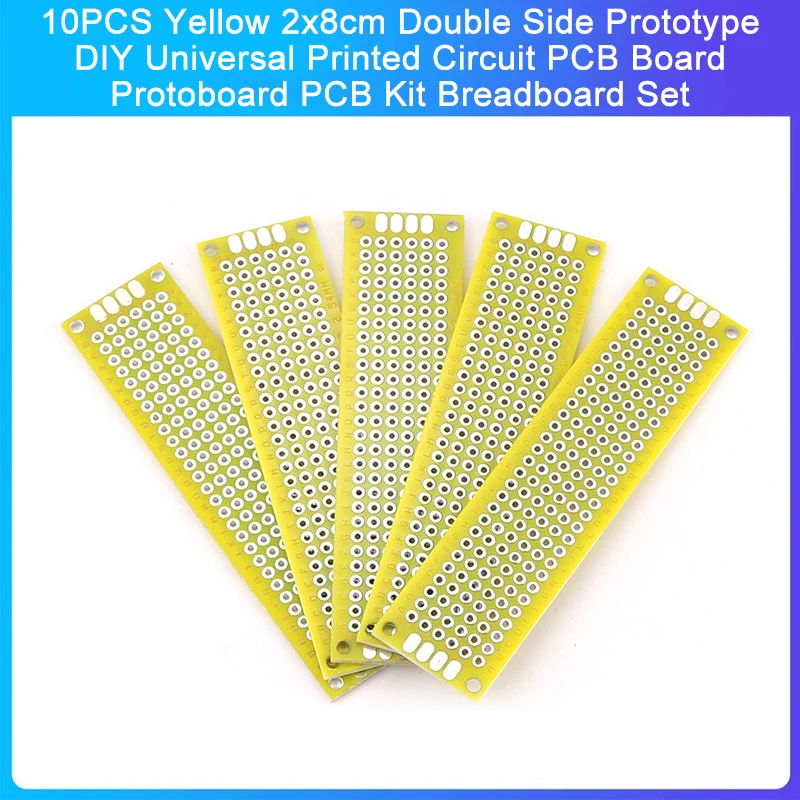 10 шт., универсальная печатная плата, 2 х8 см
10 шт., универсальная печатная плата, 2 х8 см