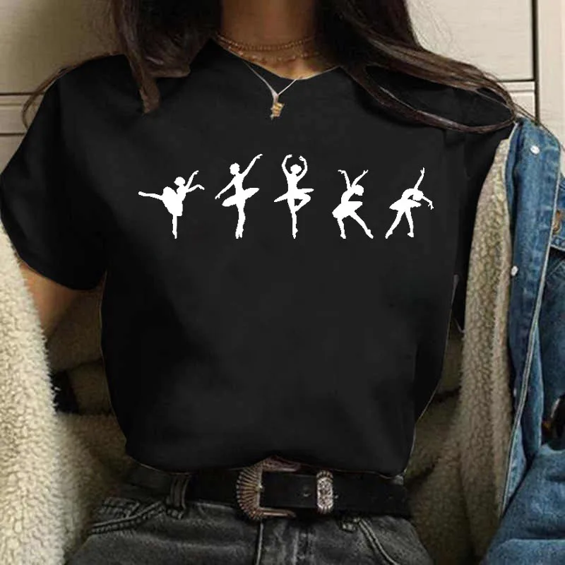 Harajuku Dancing Girl Printed Women's Top Watercolor Dancing Girl Top Women's Top Short Sleeve Women's Tee
Harajuku Dancing Girl Printed Women's Top Watercolor Dancing Girl Top Women's Top Short Sleeve Women's Tee