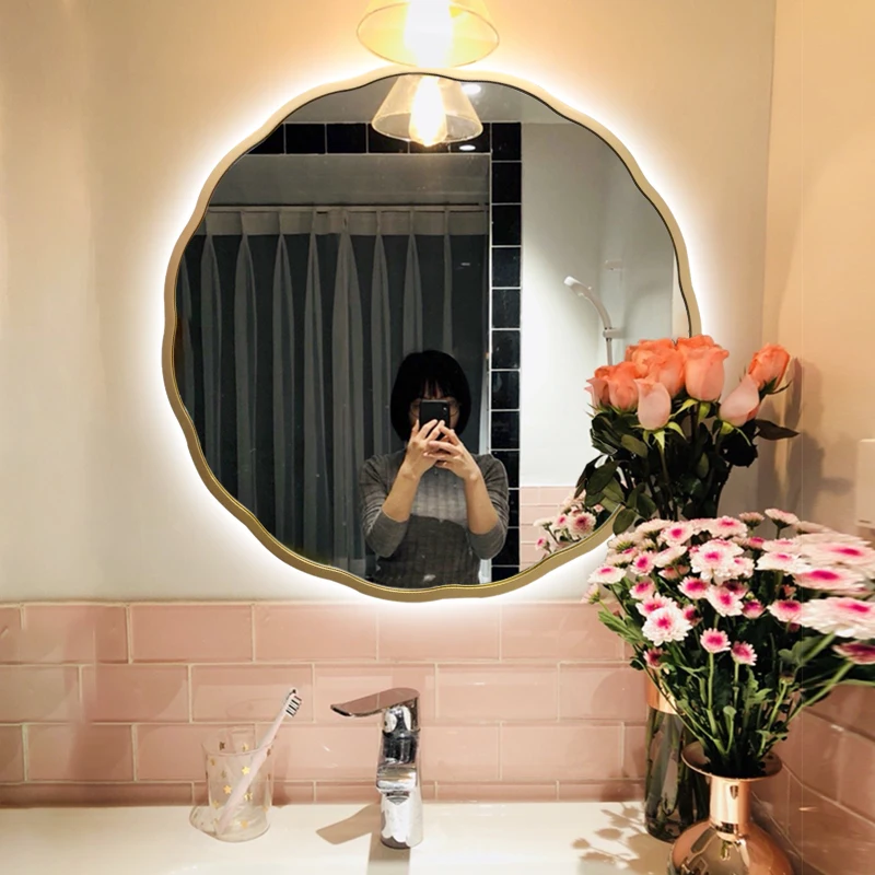 Makeup Bathroom Mirror Shower Round Toilet Backlight Wall Mirror Pocket Decorative Aesthetic Led Espelho Para Banheiro Miroir
Makeup Bathroom Mirror Shower Round Toilet Backlight Wall Mirror Pocket Decorative Aesthetic Led Espelho Para Banheiro Miroir