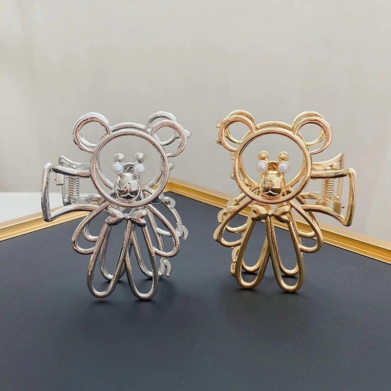 Metal Hollow Bear Grip Clip Female Simple Hair Claw Hairpin Clips Hair Styling Tools Women Girls Hair Accessories Headwear Gift
Metal Hollow Bear Grip Clip Female Simple Hair Claw Hairpin Clips Hair Styling Tools Women Girls Hair Accessories Headwear Gift