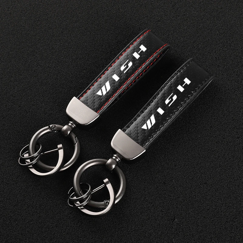 Leather car keychain Horseshoe Buckle Jewelry for Toyota wish Key chain car with logo Accessories
Leather car keychain Horseshoe Buckle Jewelry for Toyota wish Key chain car with logo Accessories