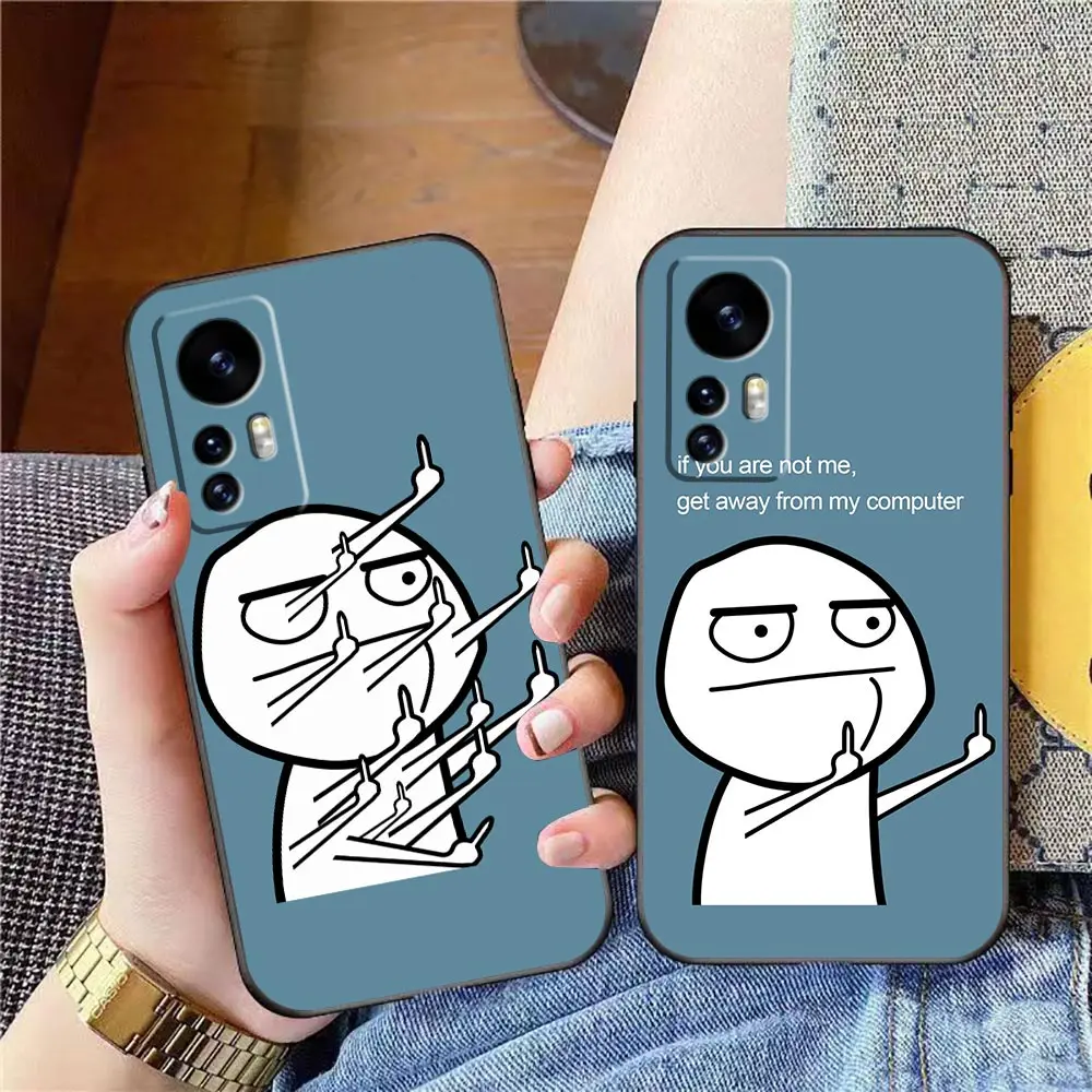 Funda Case For Xiaomi 5 5S 6 6X 5X 10 9 POCO M5 M4 4G X4 F4 X3 M3 F3 GT NFC 5G PRO A3 MAX 3 2 Case Funny Cartoon Middle Finger
Funda Case For Xiaomi 5 5S 6 6X 5X 10 9 POCO M5 M4 4G X4 F4 X3 M3 F3 GT NFC 5G PRO A3 MAX 3 2 Case Funny Cartoon Middle Finger