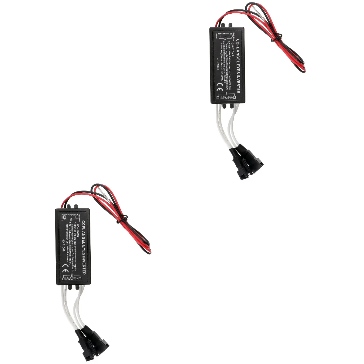 2pcs Replacement 12V Inverter for CCFL Angel Eyes Rings
2pcs Replacement 12V Inverter for CCFL Angel Eyes Rings