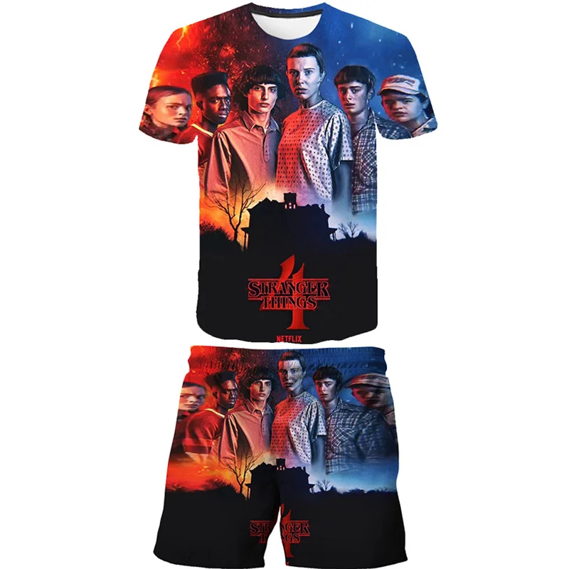 4-14 Yrs Boys Girls Stranger Things 4 Clothing Sets 2022 Spring Autumn Hoodies Trousers 2Pcs Kids Fashion Cartoon Costume Outfit 
4-14 Yrs Boys Girls Stranger Things 4 Clothing Sets 2022 Spring Autumn Hoodies Trousers 2Pcs Kids Fashion Cartoon Costume Outfit
