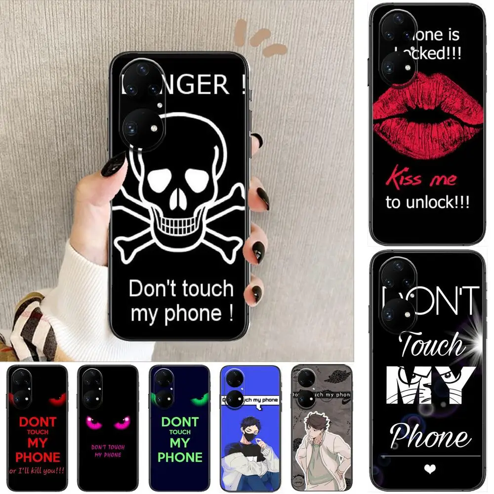 Don't touch my phone Phone Case For Huawei p50 P40 p30 P20 10 9 8 Lite E Pro Plus Black Etui Coque Painting Hoesjes comic fas
Don't touch my phone Phone Case For Huawei p50 P40 p30 P20 10 9 8 Lite E Pro Plus Black Etui Coque Painting Hoesjes comic fas