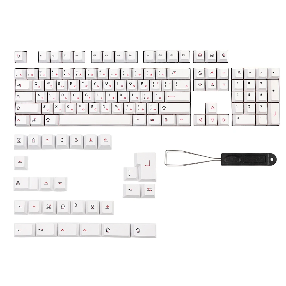 PBT 132 клавиши Cherry Profile DYE-Sub японские персонажи Keycap минималистский стиль подходит для механической клавиатуры ISO
PBT 132 клавиши Cherry Profile DYE-Sub японские персонажи Keycap минималистский стиль подходит для механической клавиатуры ISO