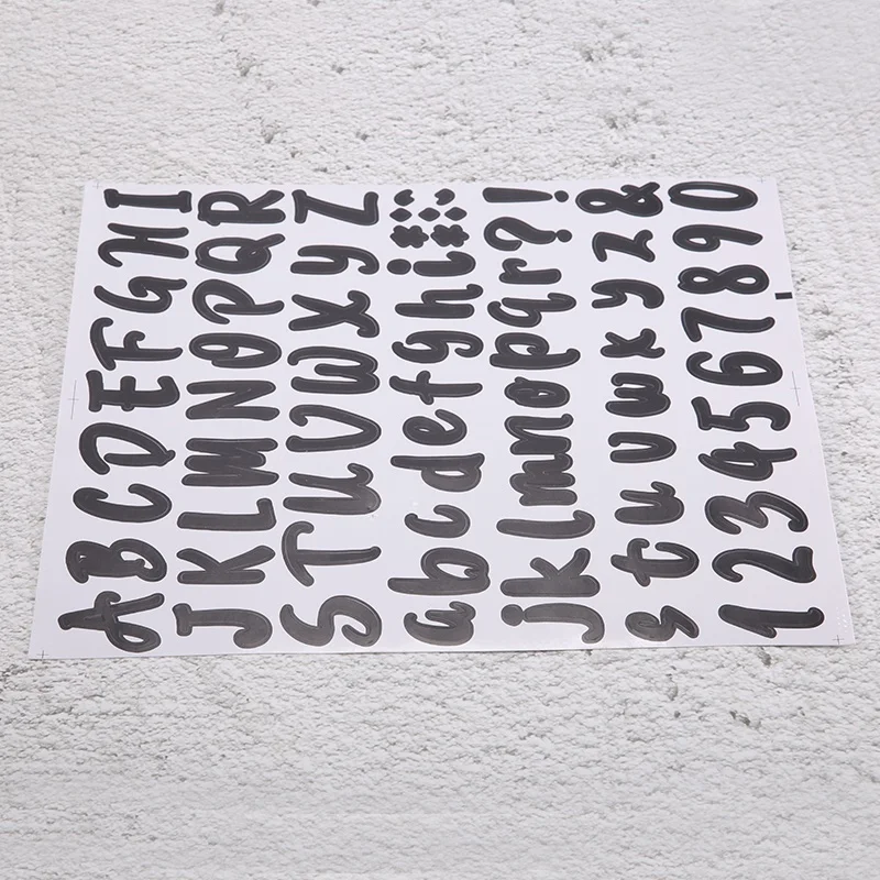 720 Pieces 10 Sheets Self-Adhesive Vinyl Sticker, Alphabet Letter Number Stickers For Mailbox, Door (1 Inch) 
720 Pieces 10 Sheets Self-Adhesive Vinyl Sticker, Alphabet Letter Number Stickers For Mailbox, Door (1 Inch)