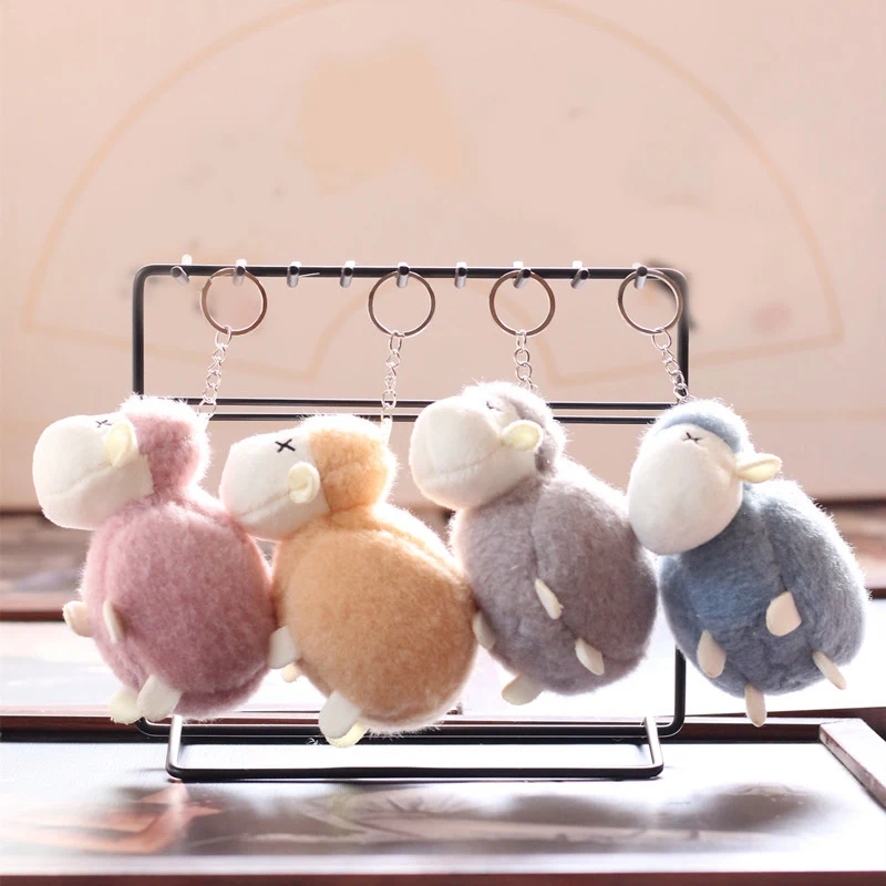 1pc Mini Toy Backpack Decoration Key Pendant Key Ring Gift Cute Little Sheep Pendant Plush Doll Doll Lamb
1pc Mini Toy Backpack Decoration Key Pendant Key Ring Gift Cute Little Sheep Pendant Plush Doll Doll Lamb