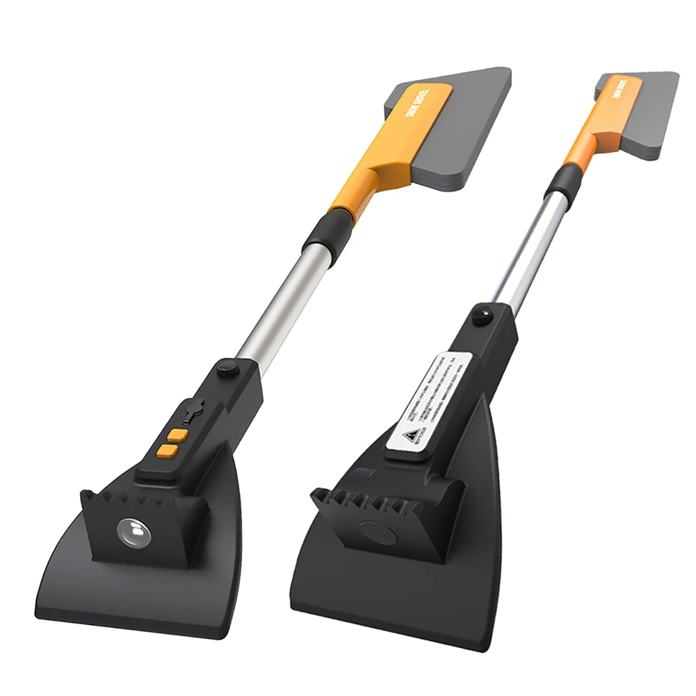 Car Snow Shovel Ice Scraper Cleaning Brush Extendable Snow Brush LED Lighted Multi-functional Winter Ice Snow Frost Removal Tool
Car Snow Shovel Ice Scraper Cleaning Brush Extendable Snow Brush LED Lighted Multi-functional Winter Ice Snow Frost Removal Tool